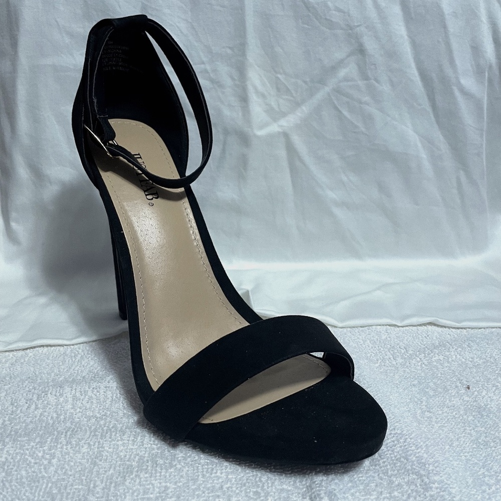 Black Strappy Heels